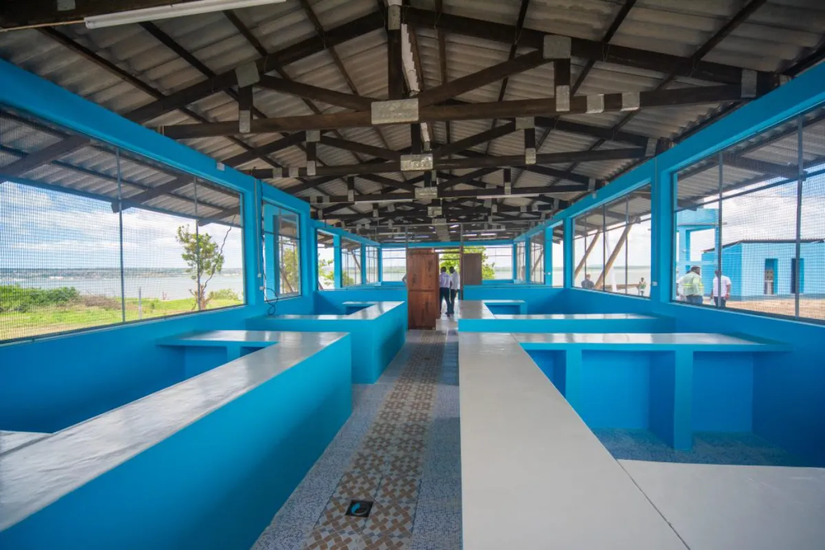 Mercado de Peixe rejeitado em Nacala-a-Velha