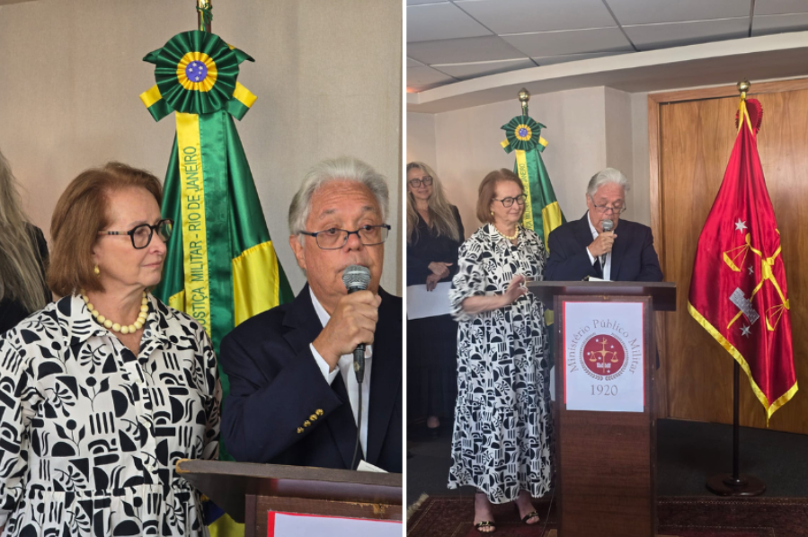 MPM do Brasil homenageia o procurador de Justiça Militar Ronaldo Petis Fernandes que se aposenta