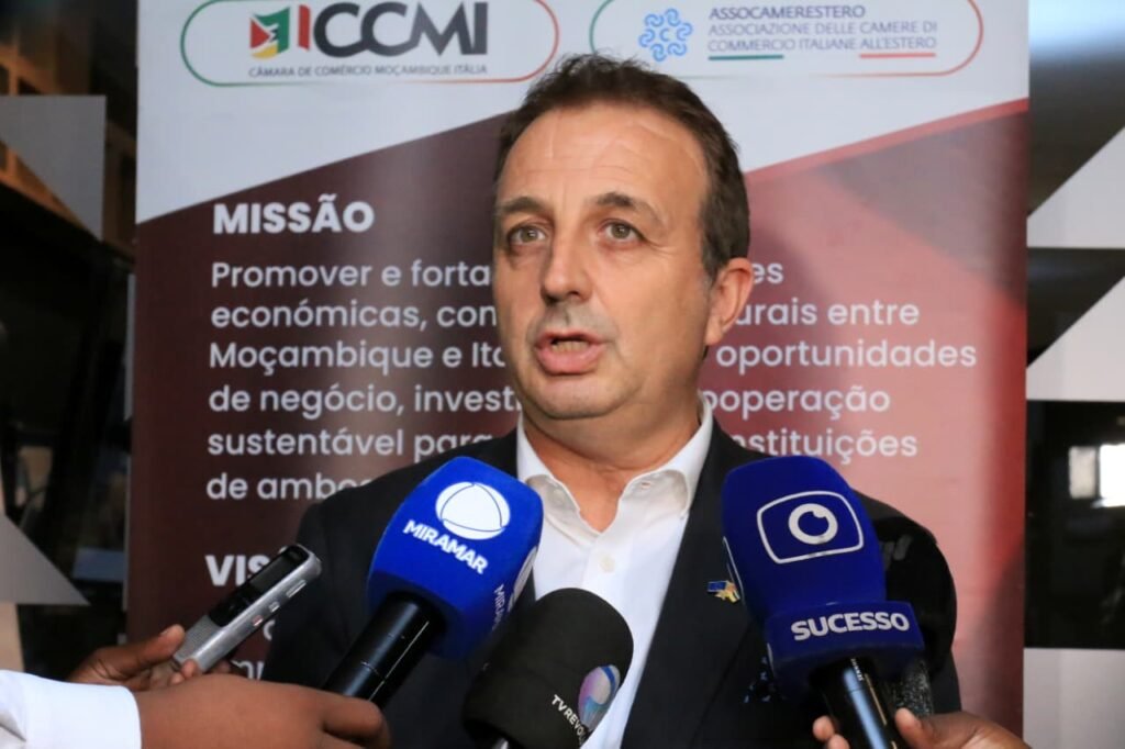 Simoni Santi Presidente da Câmera de Comércio Moçambique-Itália