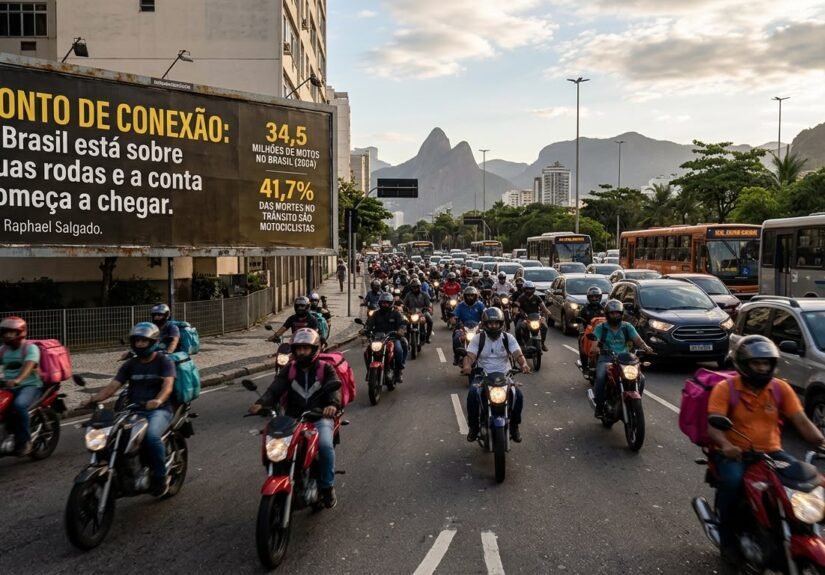 O Brasil está sobre duas rodas e a conta começa a chegar