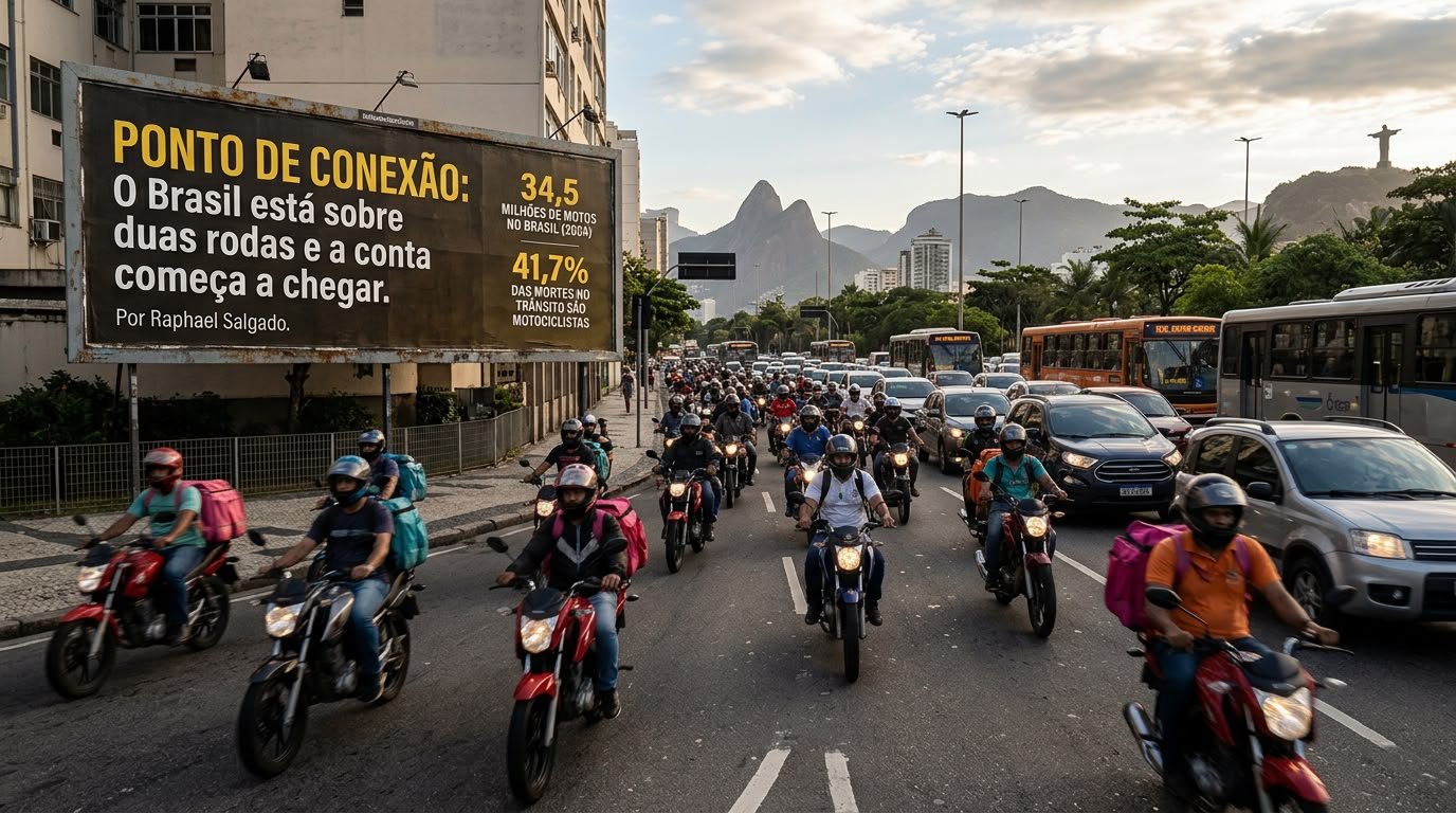 O Brasil está sobre duas rodas e a conta começa a chegar
