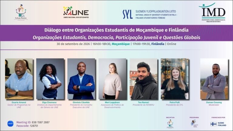 Diálogo Entre Organizações Estudantis de Moçambique e Finlândia