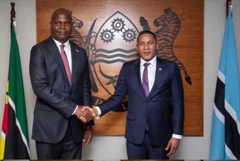 Moçambique e Botsuana reforçam cooperação em áreas estratégicas