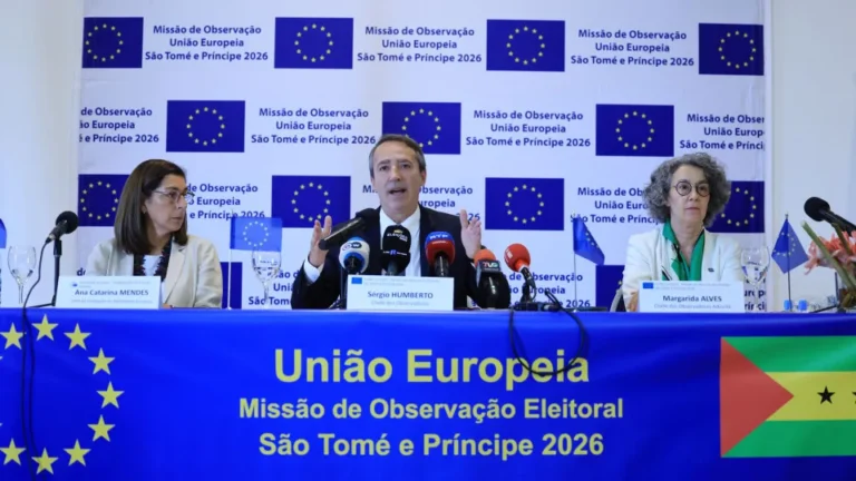 São Tomé: UE faz reparos sobre politização da Justiça e financiamento