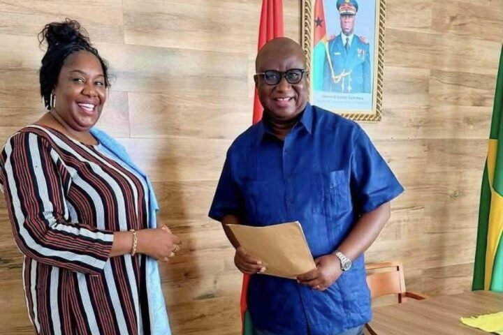 Embaixador da Guiné-Bissau no Brasil dá boas-vindas à nova ministra conselheira