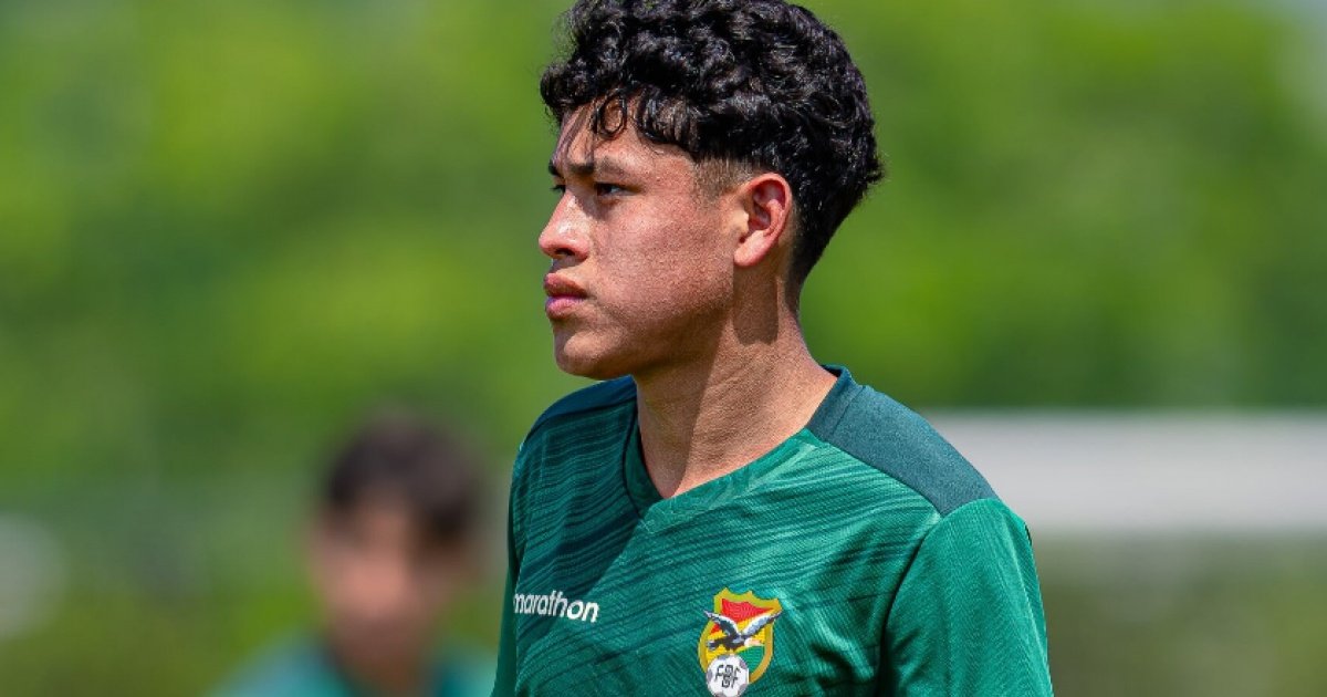 Meia boliviano do Vitória é convocado para Copa do Mundo Sub-15