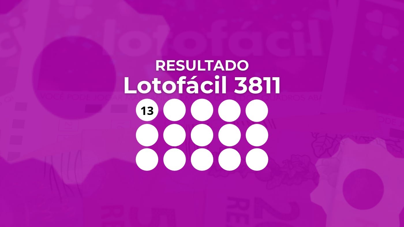 Resultado da Lotofácil 3811 de hoje: confira sua aposta
